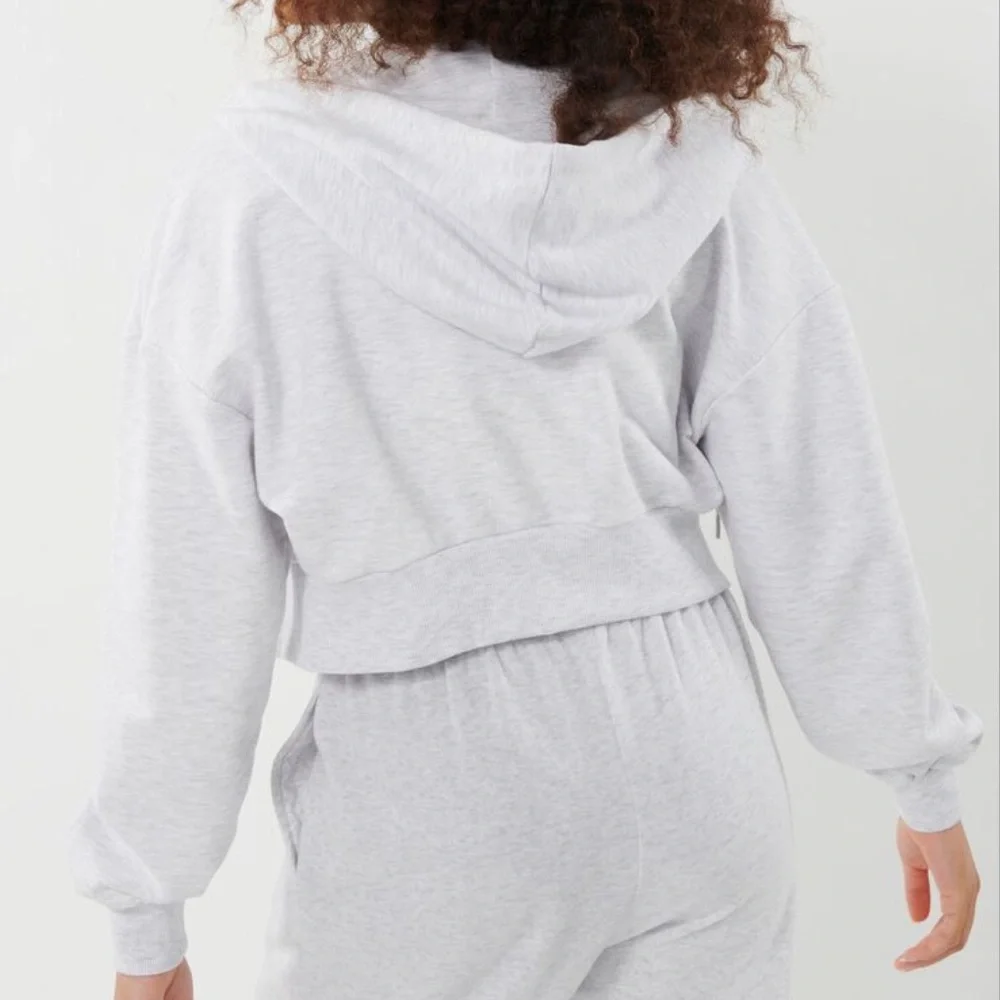 Garage Cropped Zippie Hoodie (Size: M) - Picture 6 of 15